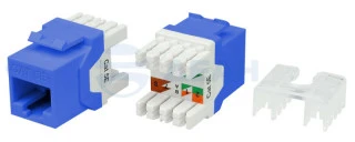 Вставка Keystone Jack KJ8-8P8C-C5e-180-BL (Hyperline)