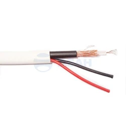 Кабель для видеонаблюдения КВК-В-2х0,5мм (12V) (CV-K 201) (200м)  (CV-K)