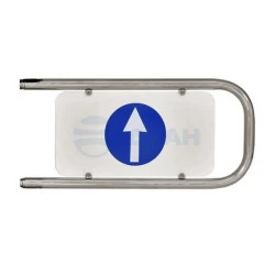 Створка для калитки Ростов-Дон К11 (левая) (Ø25 L=900  (РостЕвроСтрой)