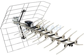 ТB антенна наружная для цифрового телевидения DVB-T2, RX-412-1 (34-0412-1)  (REXANT)