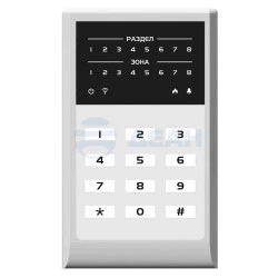 Кодовая панель кнопочная Мираж-КД-04 Grey (Стелс)