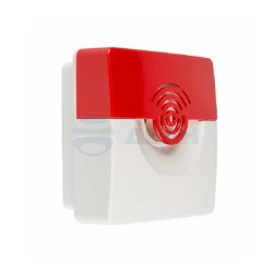 Оповещатель свето-звуковой ОПОП 124-7 24В (бело-красный) (226682) (Рубеж)
