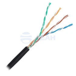 Кабель «витая пара» UTP 5E Eletec 4x2xAWG24,наруж, эк,CCA(30%)(06-822)  (ЭЛЕТЭК)