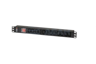 Блок электрических розеток TLK-RSA12-MTF-01-BK (TLK)